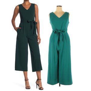 Calvin Klein Vneck Wide Leg Jumpsuit 